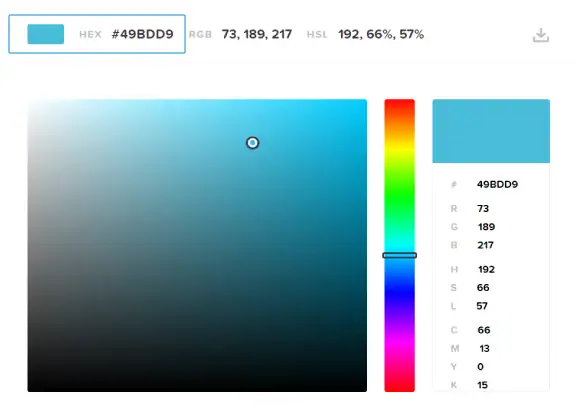 Výběr barev pro web a psychologie barev v designu. HEX kód barvy